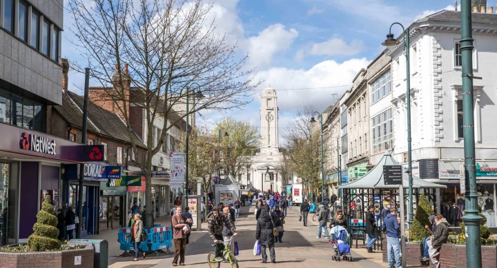 George Street in Luton